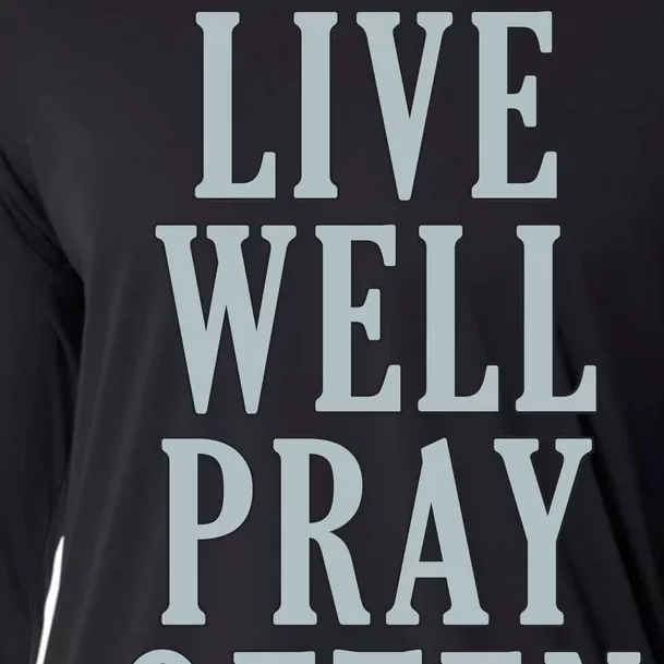 Live Well Pray Often Cooling Performance Long Sleeve Crew