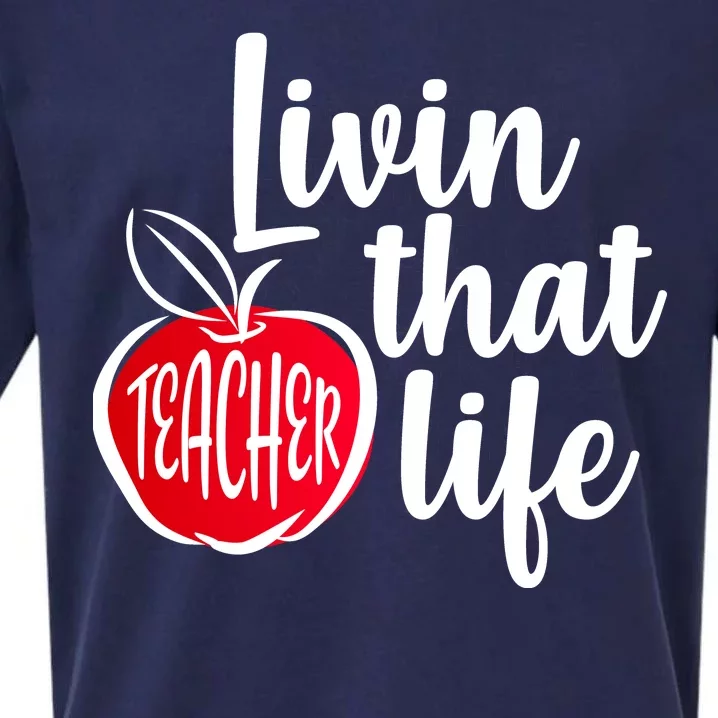 Livin That Teacher Life Sueded Cloud Jersey T-Shirt