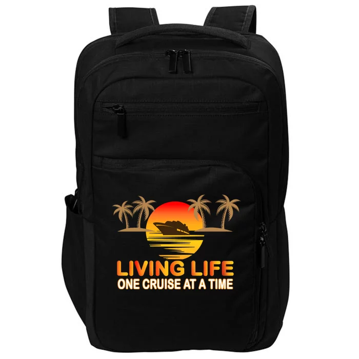 Living Life One Cruse At A Time Impact Tech Backpack