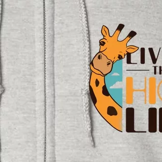 Living The High Life Full Zip Hoodie