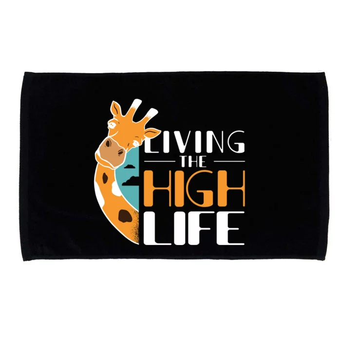 Living The High Life Microfiber Hand Towel