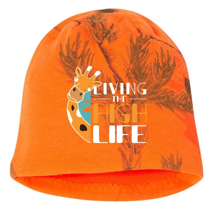 Living The High Life Kati - Camo Knit Beanie