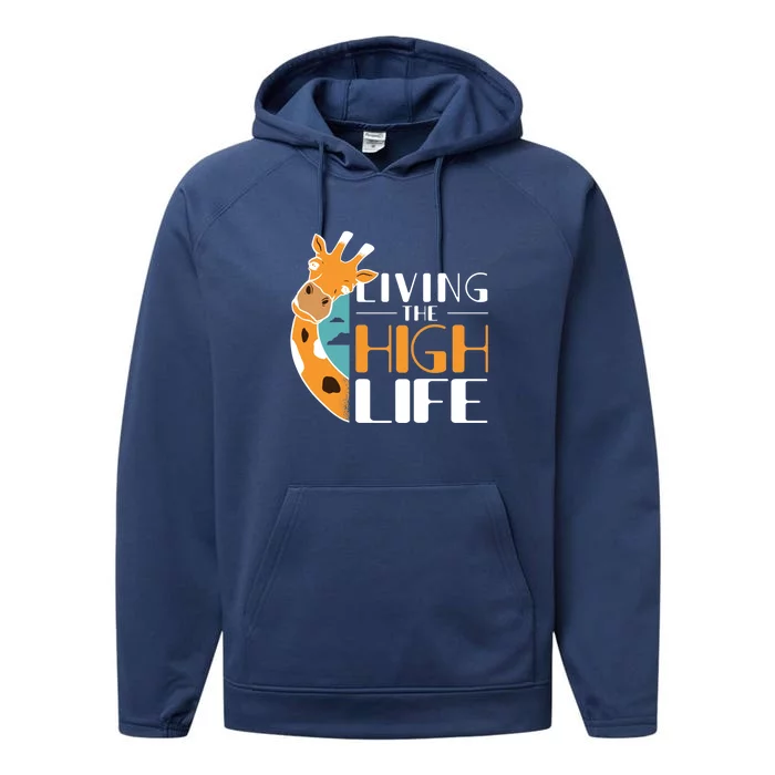 Living The High Life Performance Fleece Hoodie