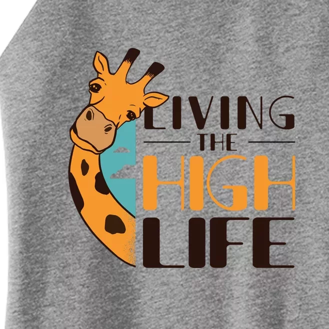 Living The High Life Women’s Perfect Tri Rocker Tank