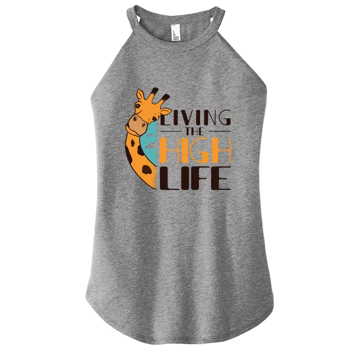 Living The High Life Women’s Perfect Tri Rocker Tank