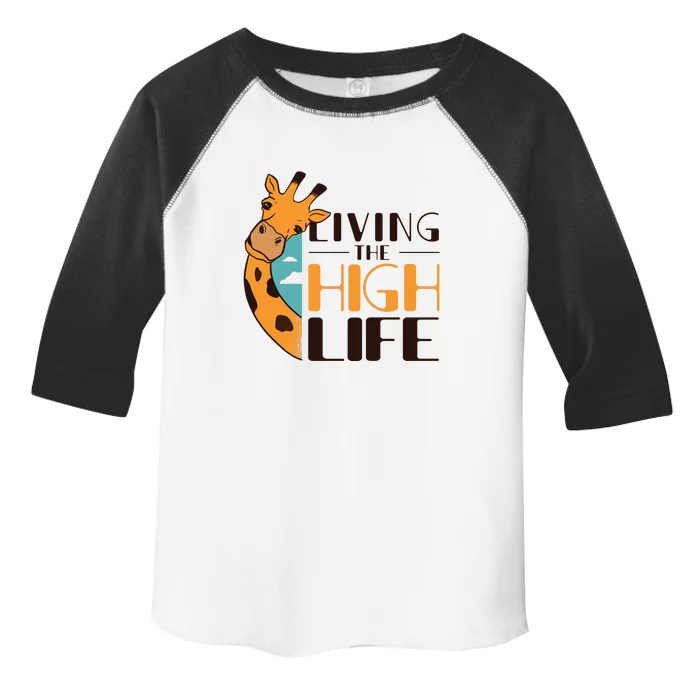 Living The High Life Toddler Fine Jersey T-Shirt