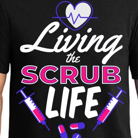 Living The Scrub Life Nurse Pajama Set