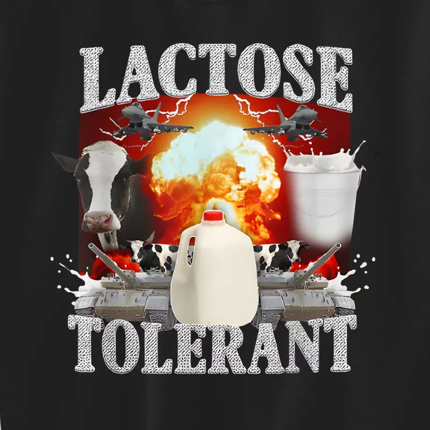 Lactose Intolerant Weird Specific Kids Sweatshirt