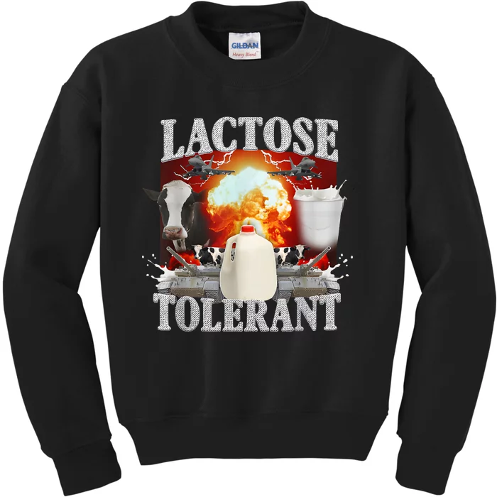 Lactose Intolerant Weird Specific Kids Sweatshirt