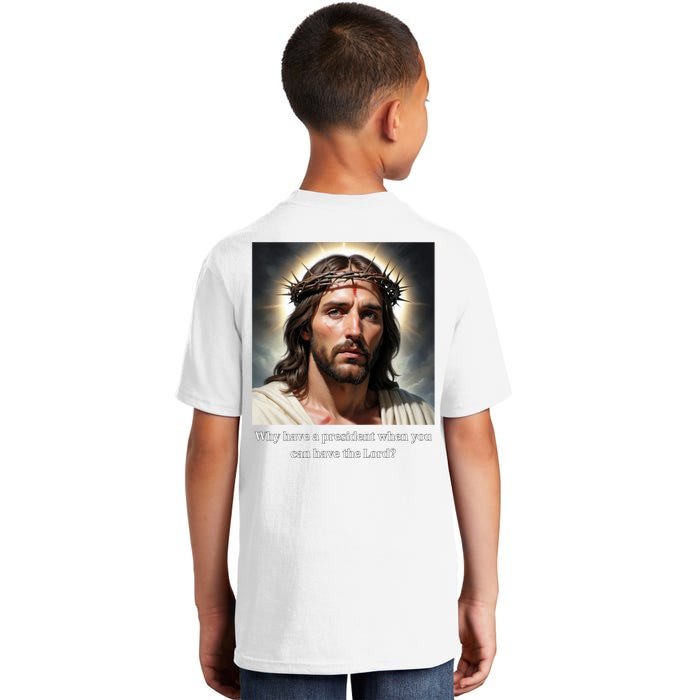 Lord Jesus 2024 Front & Back Kids T-Shirt