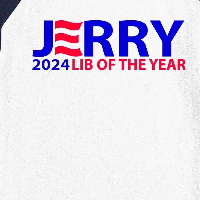 Limited Jerry 2024 Lib Of The Year Baseball Sleeve Shirt