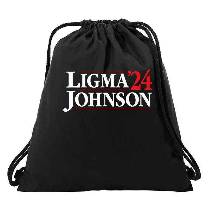 Ligma Johnson 2024 Political Fun Run Drawstring Bag | TeeShirtPalace