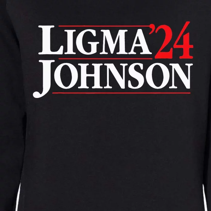 Ligma Johnson 2024 Political Fun Run Womens California Wash Sweatshirt