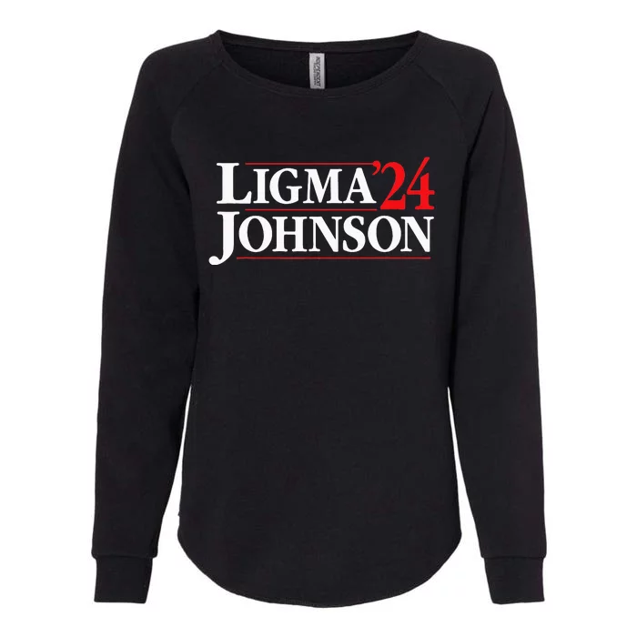 Ligma Johnson 2024 Political Fun Run Womens California Wash Sweatshirt