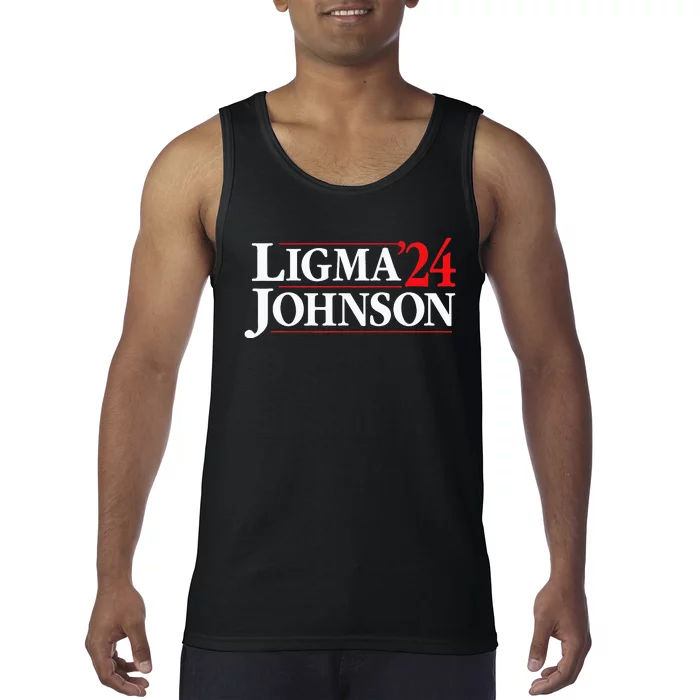 Ligma Johnson 2024 Political Fun Run Tank Top