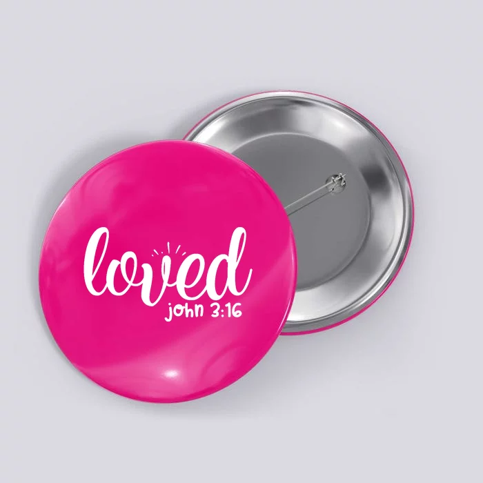 Loved John 3:16 Quote Button