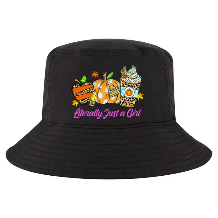 Literally Just A Girl Cool Comfort Performance Bucket Hat