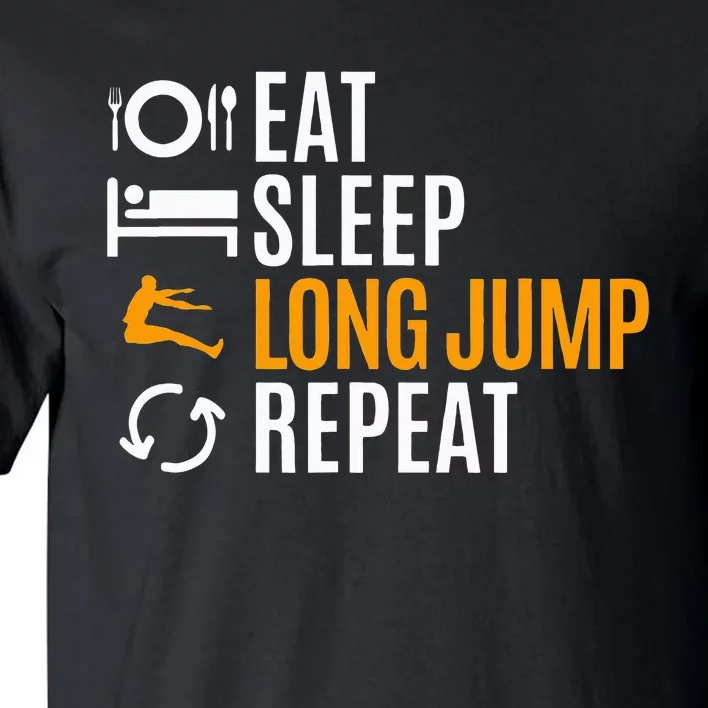 Long Jump Athletics Tall T-Shirt