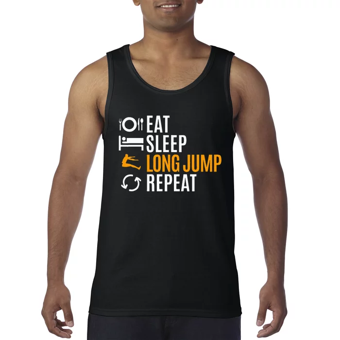 Long Jump Athletics Tank Top