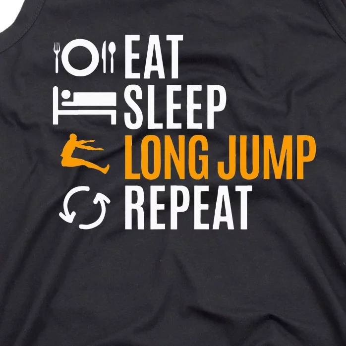 Long Jump Athletics Tank Top