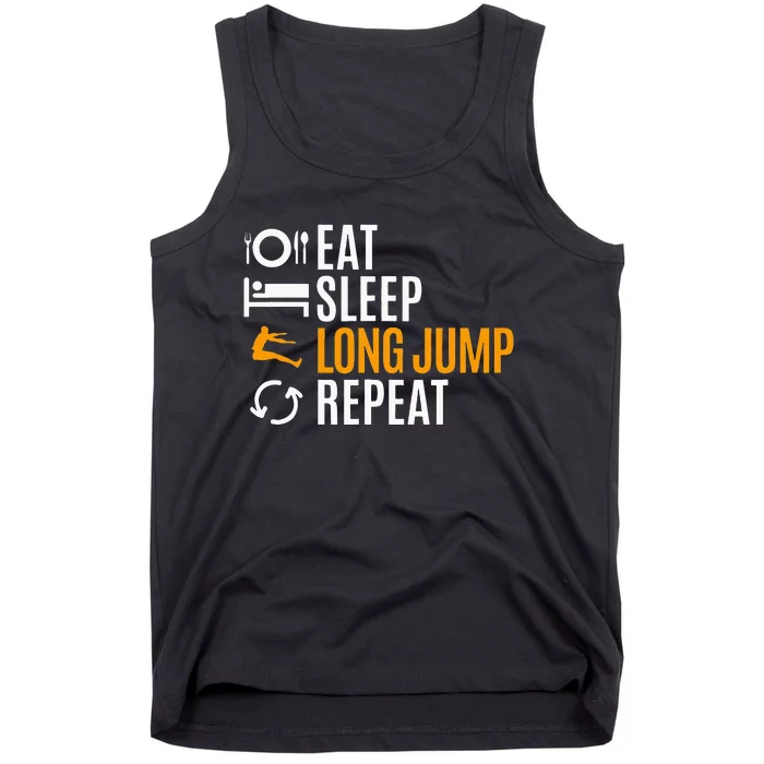 Long Jump Athletics Tank Top