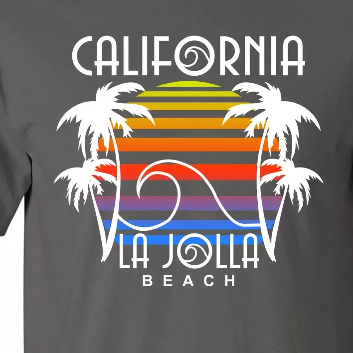 La Jolla Beach California Tall T-Shirt