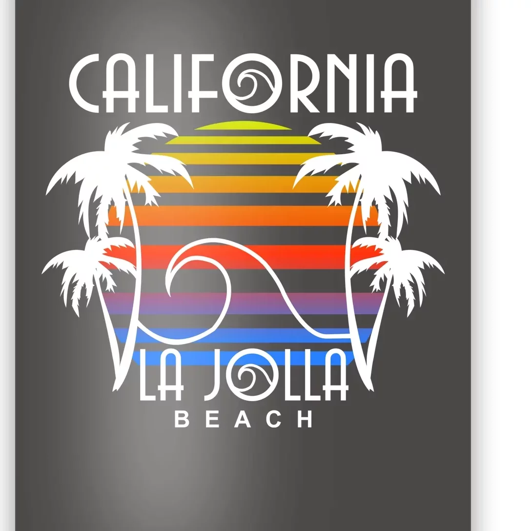 La Jolla Beach California Poster