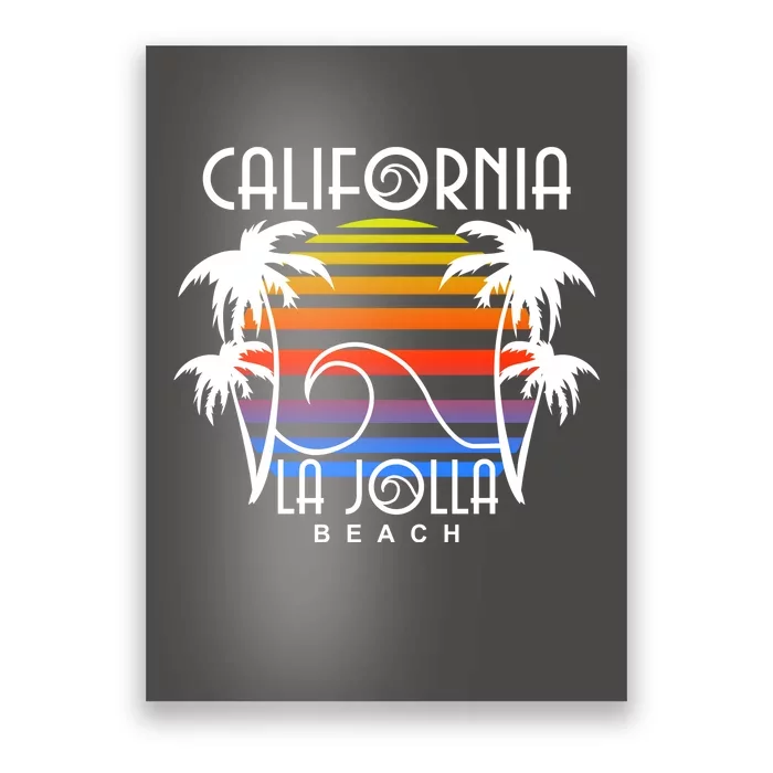 La Jolla Beach California Poster