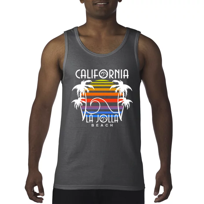 La Jolla Beach California Tank Top