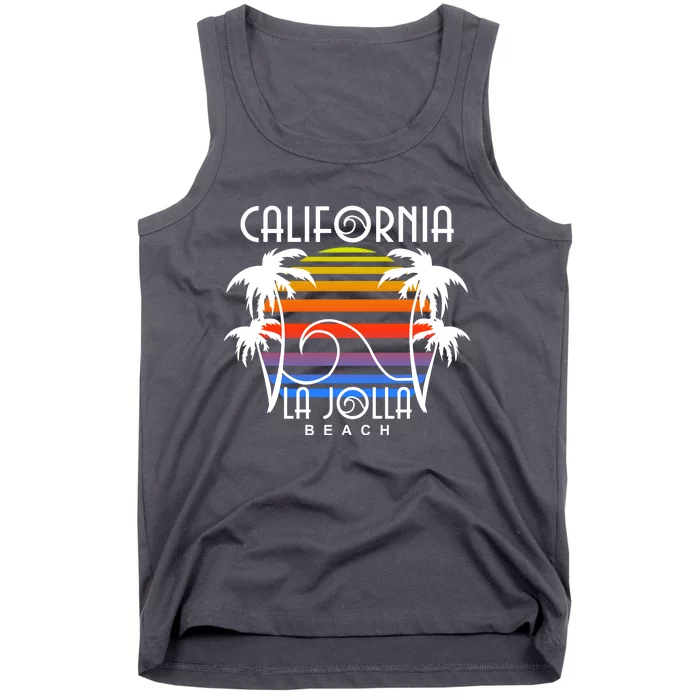 La Jolla Beach California Tank Top