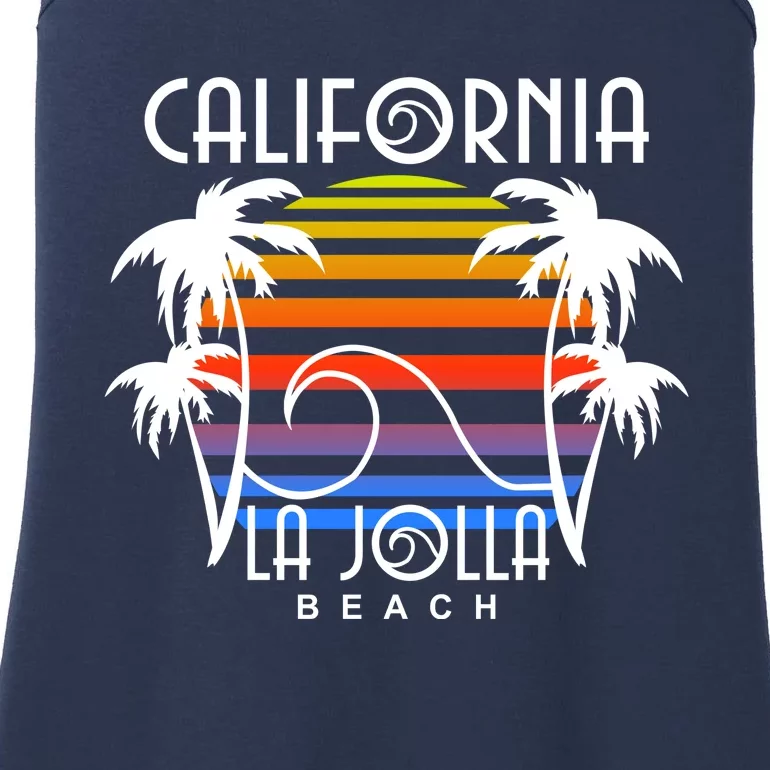 La Jolla Beach California Ladies Essential Tank