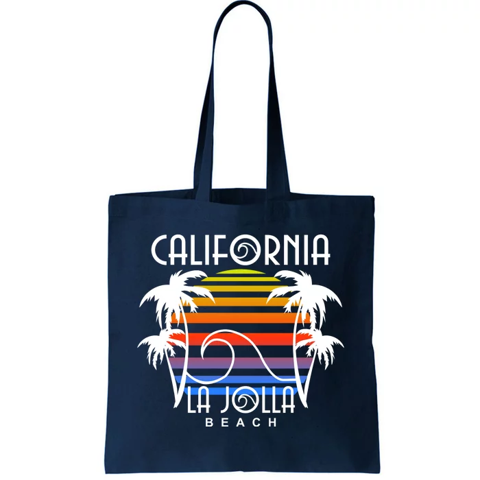 La Jolla Beach California Tote Bag