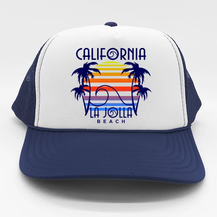 La Jolla Beach California Trucker Hat