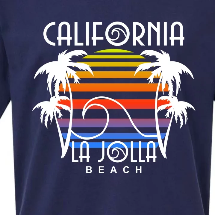 La Jolla Beach California Sueded Cloud Jersey T-Shirt