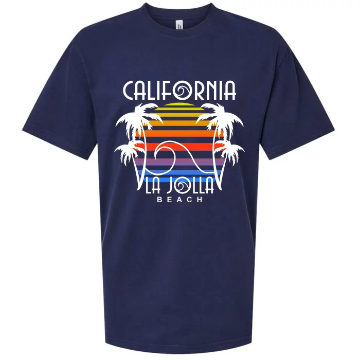 La Jolla Beach California Sueded Cloud Jersey T-Shirt