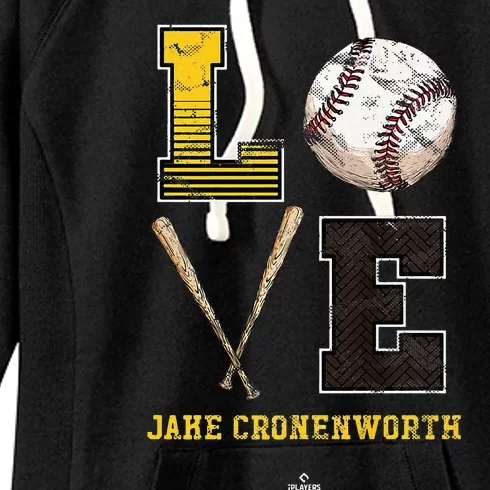 Love Jake Cronenworth Jake Cronenworth San Diego Women's Fleece Hoodie