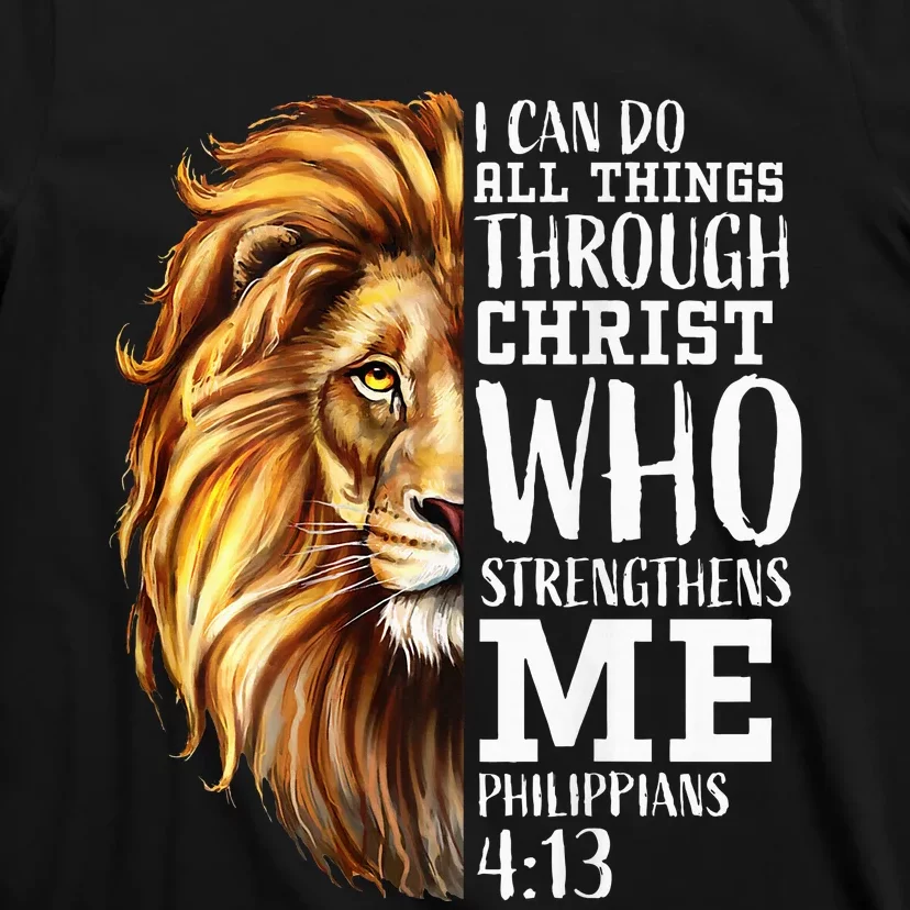 Lion Judah Christian Religious Scripture T-Shirt