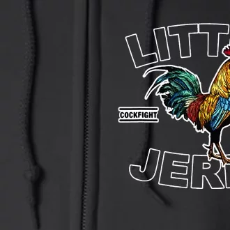 Little Jerry Cockfight Champion Full Zip Hoodie