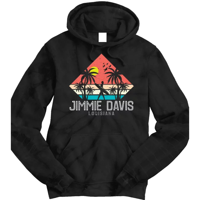 Louisiana Jimmie Davis Board Rider Surfing Tie Dye Hoodie