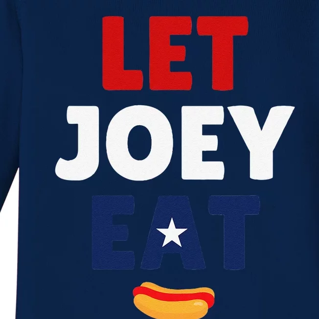 Let Joey Eat Baby Long Sleeve Bodysuit