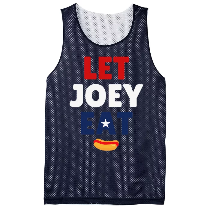 Let Joey Eat Mesh Reversible Basketball Jersey Tank