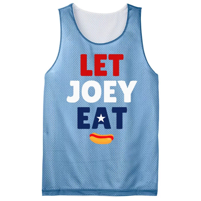 Let Joey Eat Mesh Reversible Basketball Jersey Tank