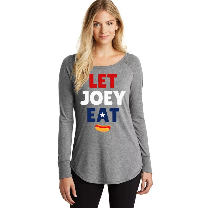 Let Joey Eat Women's Perfect Tri Tunic Long Sleeve Shirt