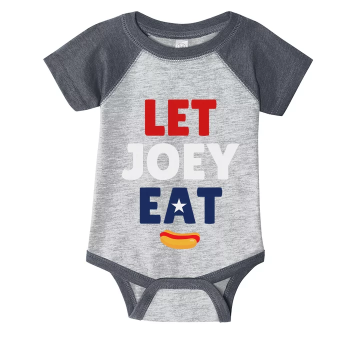 Let Joey Eat Funny Design Infant Baby Jersey Bodysuit