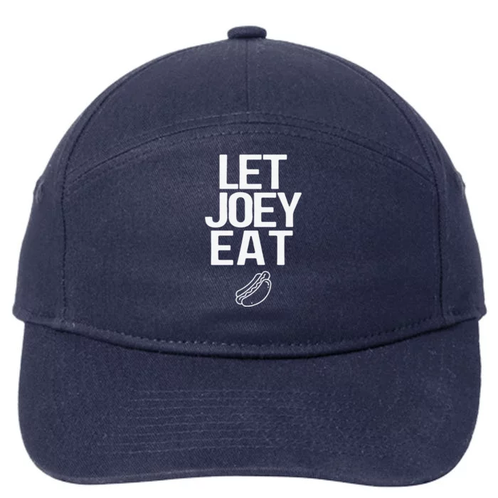 Let Joey Eat. Bring Back Chestnut Contest Winner 7-Panel Snapback Hat