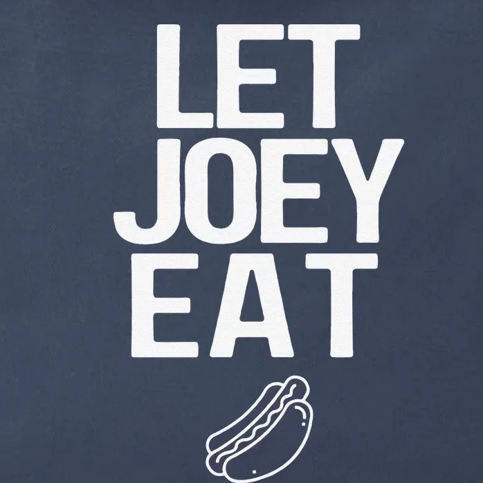 Let Joey Eat. Bring Back Chestnut Contest Winner Zip Tote Bag