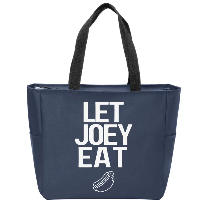 Let Joey Eat. Bring Back Chestnut Contest Winner Zip Tote Bag