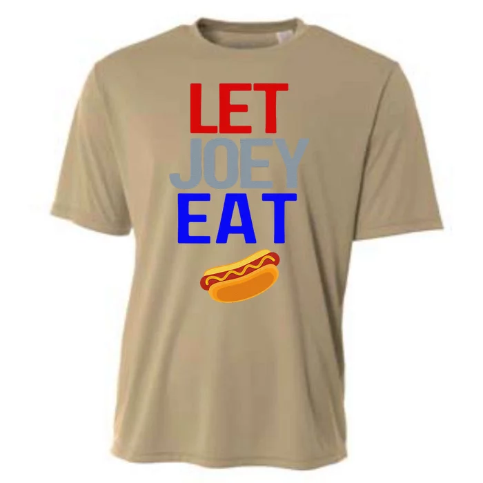 Let Joey Eat. Bring Back Chestnut Contest Winner Cooling Performance Crew T-Shirt