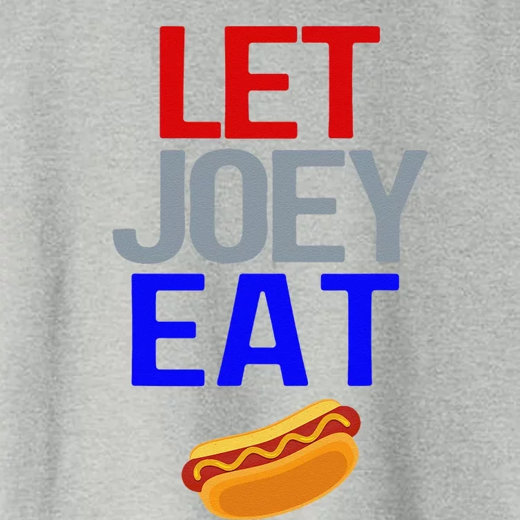 Let Joey Eat. Bring Back Chestnut Contest Winner Women's Crop Top Tee