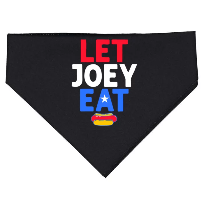 Let Joey Eat USA-Made Doggie Bandana